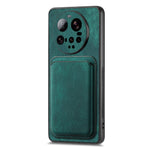 For Xiaomi 15 Ultra Magnetic Case Leather Back Cover with Detachable Card Holder