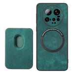 For Xiaomi 15 Ultra Magnetic Case Leather Back Cover with Detachable Card Holder