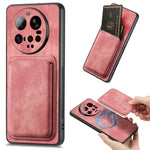 For Xiaomi 15 Ultra Magnetic Case Leather Back Cover with Detachable Card Holder