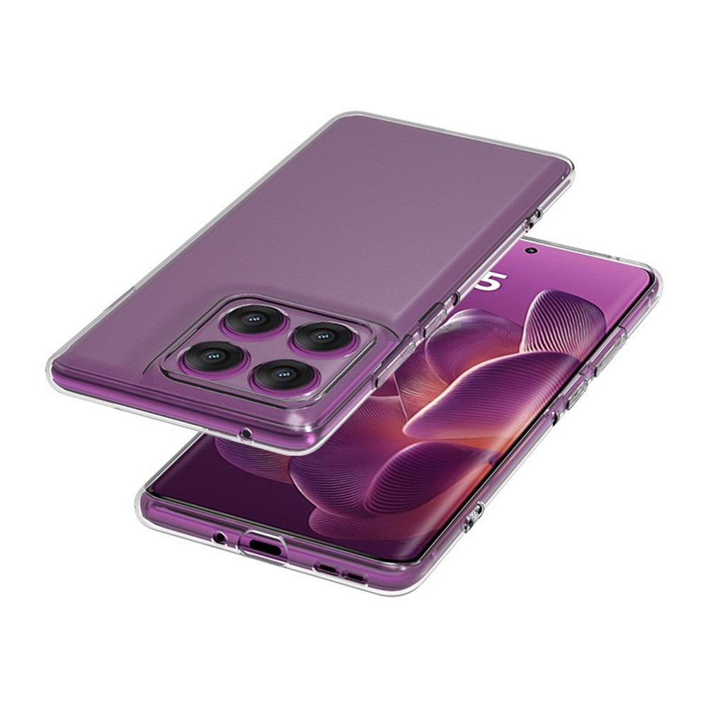 For Motorola Edge 60 5G / Edge 60 Fusion 5G Back Cover Ultra Thin Flexible TPU Clear Phone Case