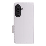 Til Samsung Galaxy F56 5G / M56 5G etui med håndledsrem Litchi-tekstur PU-læderpung telefoncover
