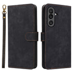 For Samsung Galaxy F56 5G / M56 5G Case Wallet RFID Blocking PU Leather Phone Cover Stand with Strap