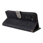 For Samsung Galaxy F56 5G / M56 5G Case Wallet RFID Blocking PU Leather Phone Cover Stand with Strap
