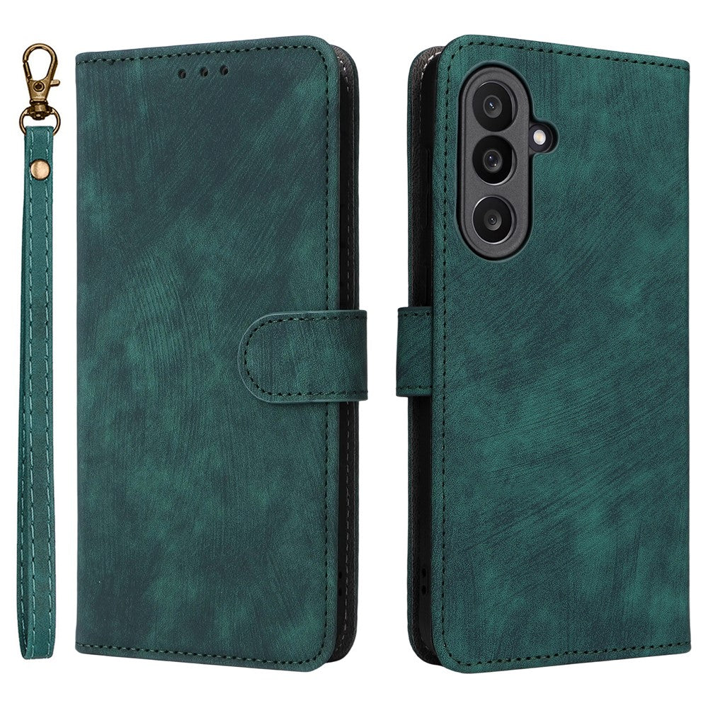 For Samsung Galaxy F56 5G / M56 5G Case Wallet RFID Blocking PU Leather Phone Cover Stand with Strap