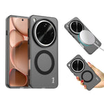 IMAK For Oppo Find X8 Ultra 5G Magnetic Case Candy Color Anti Drop TPU + PET Back Cover