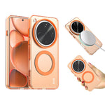IMAK For Oppo Find X8 Ultra 5G Magnetic Case Candy Color Anti Drop TPU + PET Back Cover