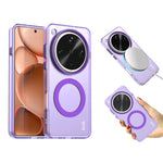 IMAK For Oppo Find X8 Ultra 5G Magnetic Case Candy Color Anti Drop TPU + PET Back Cover