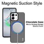 IMAK For Oppo K13 5G / K12s Magnetic Case PC + TPU Protective Phone Back Cover