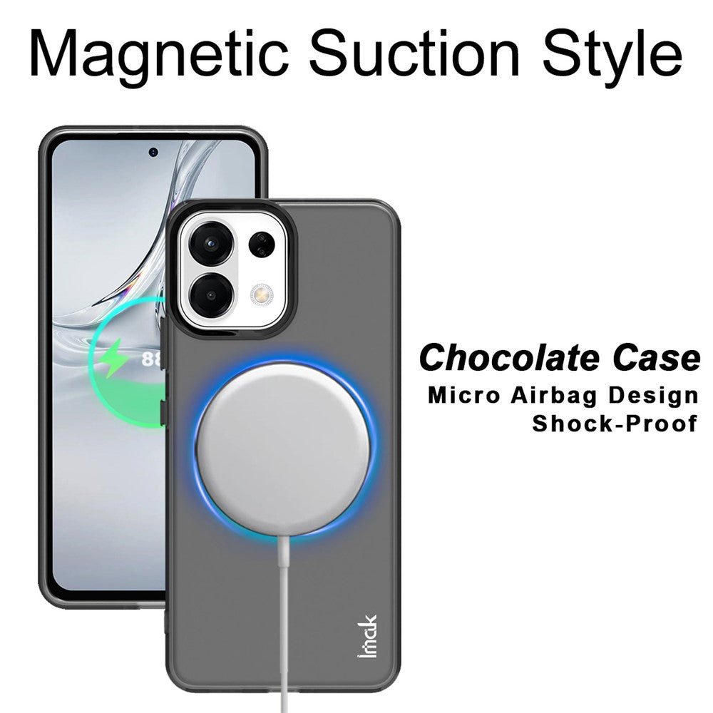 IMAK For Oppo K13 5G / K12s Magnetic Case PC + TPU Protective Phone Back Cover