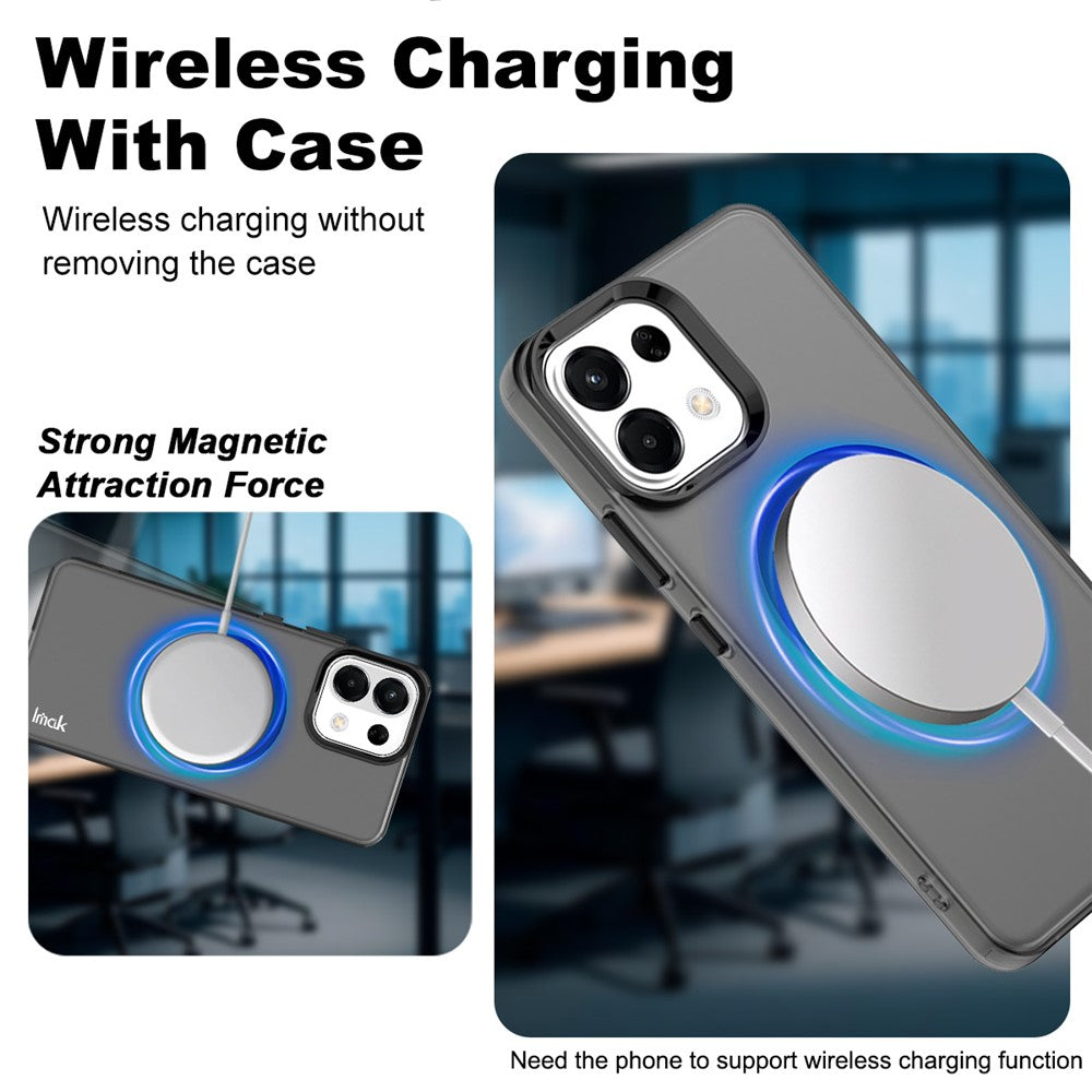 IMAK For Oppo K13 5G / K12s Magnetic Case PC + TPU Protective Phone Back Cover