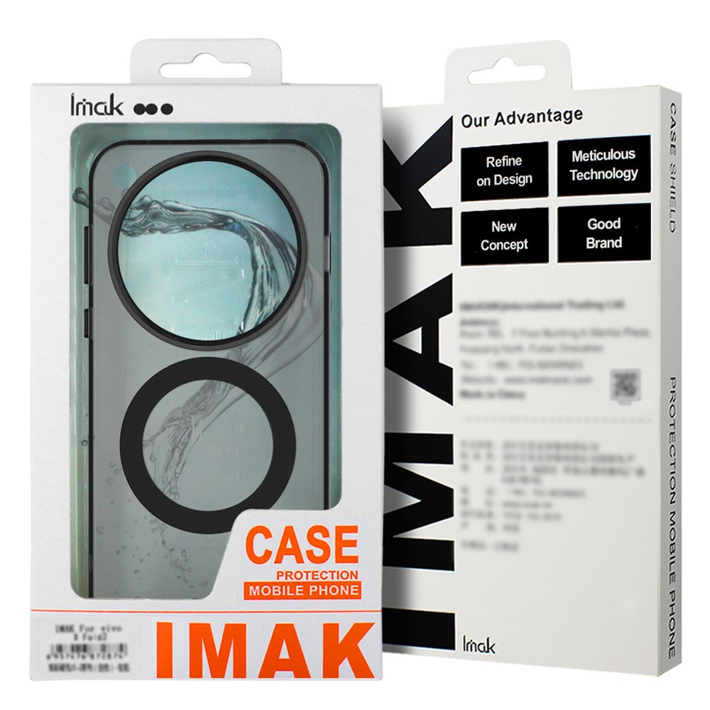 IMAK For Oppo K13 5G / K12s Magnetic Case PC + TPU Protective Phone Back Cover