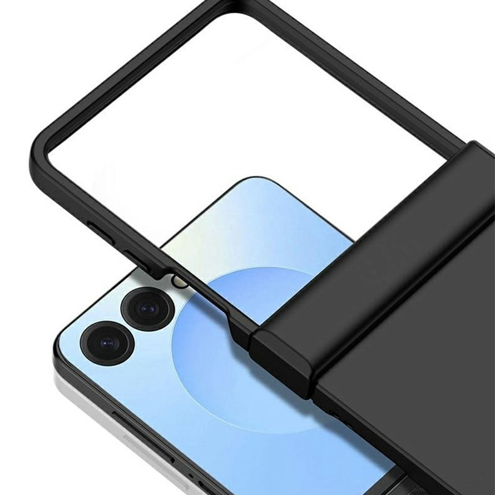 Til Samsung Galaxy Z Flip7 5G Etui Hængselbeskyttelse Hudvenligt PC Telefoncover