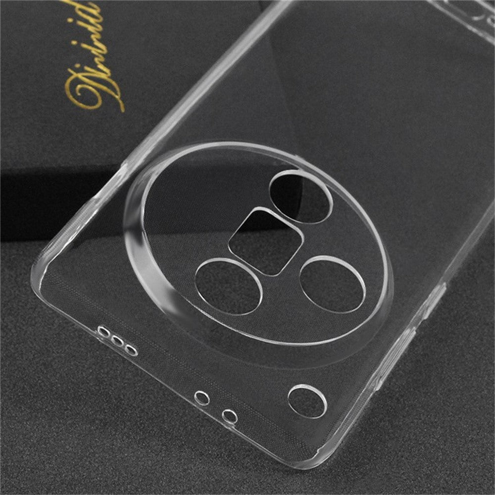 For Oppo Find X7 5G Back Cover Ultra Thin Flexible TPU Clear Phone Case