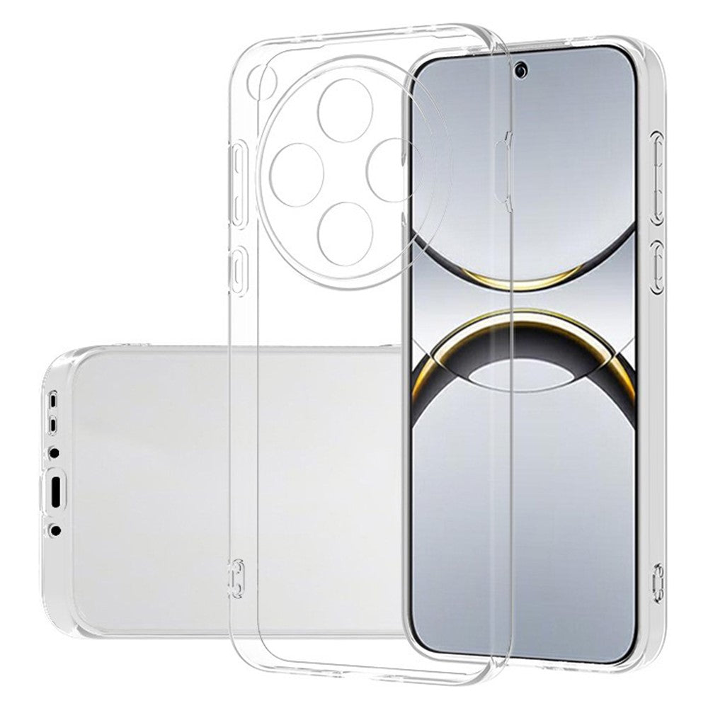 For Oppo Find X8 5G Back Cover Ultra Thin Flexible TPU Clear Phone Case
