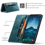 AUTSPACE For Samsung Galaxy S25 Edge Wallet Case  A01 Leather Stand Cover with RFID Blocking Card Holder
