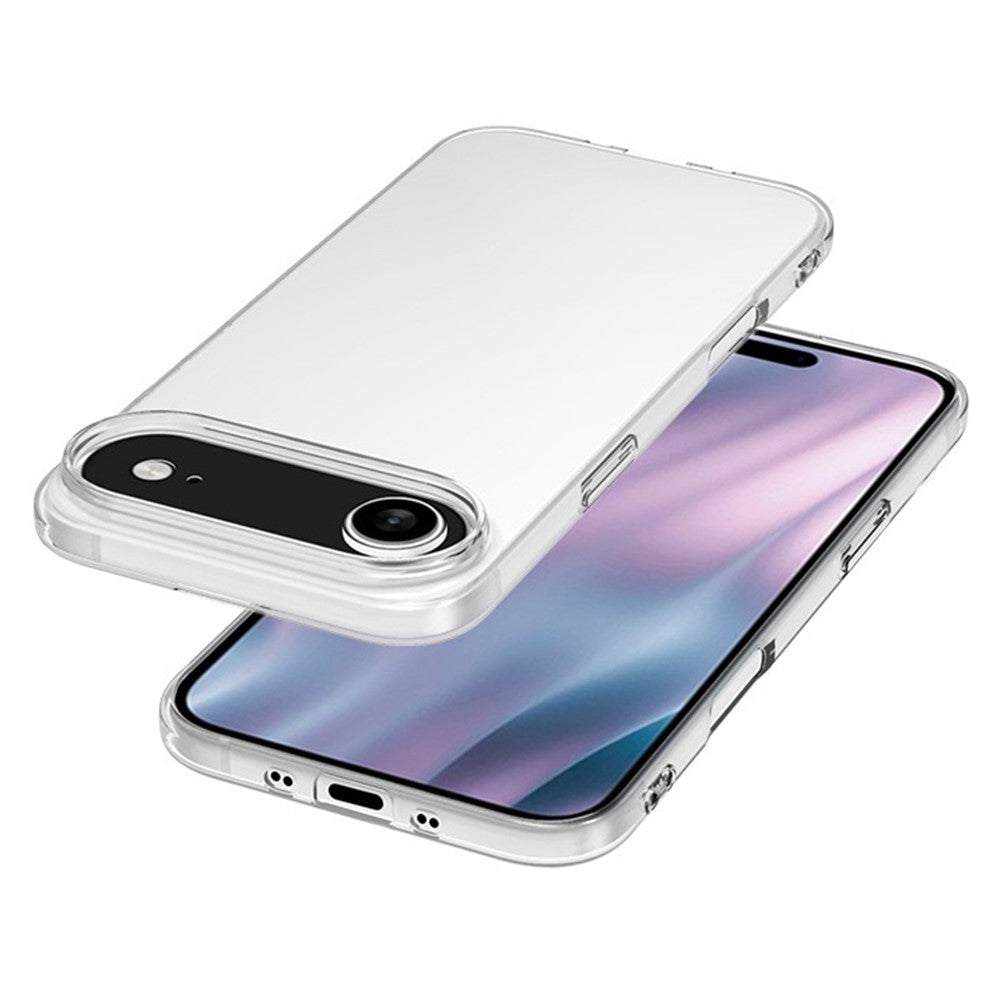 For iPhone Air Case Slim Fit Transparent Soft TPU Phone Cover