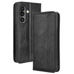 For Samsung Galaxy F56 5G / M56 5G Leather Case Wallet Stand Retro Texture Phone Cover
