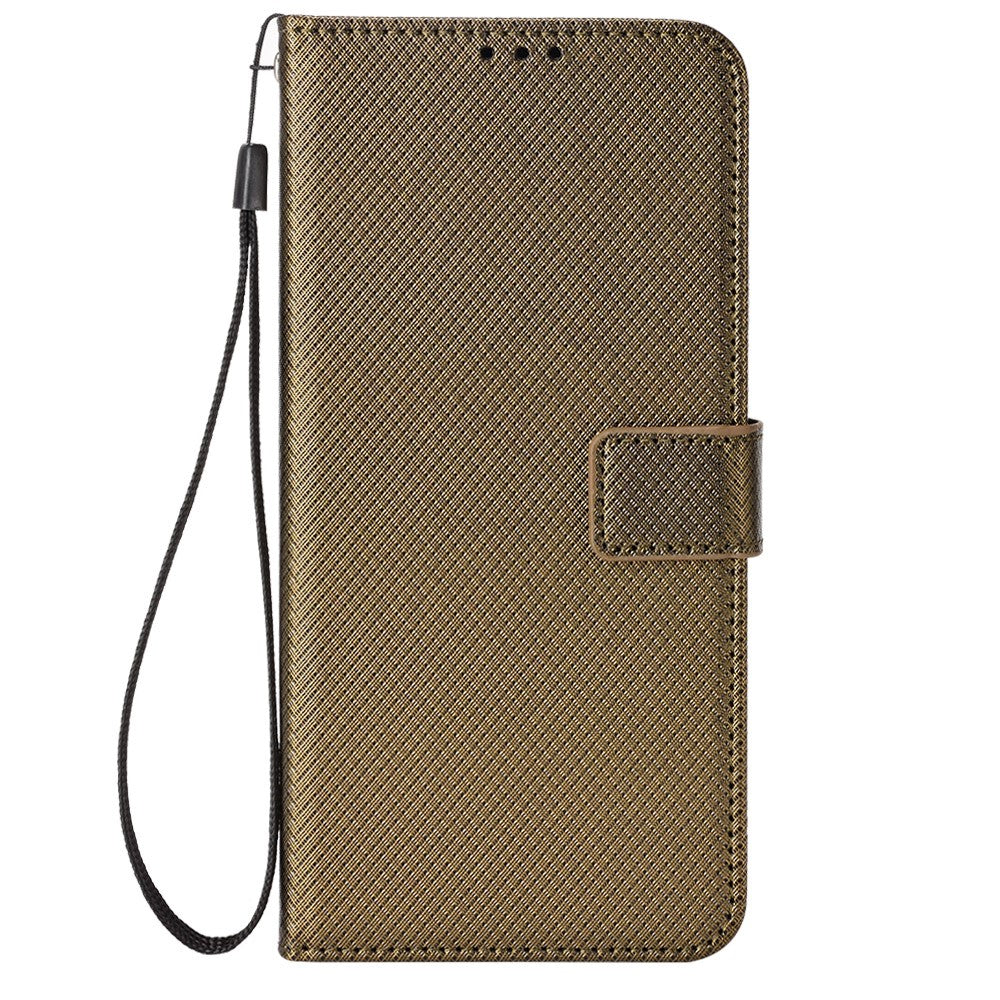 For OnePlus 13T 5G Leather Wallet Case with Strap Diamond Texture Phone Cover