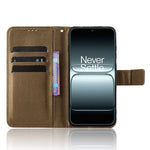For OnePlus 13T 5G Leather Wallet Case with Strap Diamond Texture Phone Cover