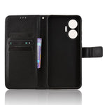 For Xiaomi Redmi Turbo 4 Pro 5G / Poco F7 5G Leather Wallet Case with Strap Diamond Texture Phone Cover