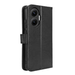 For Xiaomi Redmi Turbo 4 Pro 5G / Poco F7 5G Leather Wallet Case with Strap Diamond Texture Phone Cover