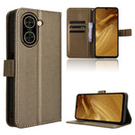 For Xiaomi Redmi A5 NFC (EU) (173.45mm) Leather Wallet Case with Strap Diamond Texture Phone Cover