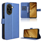 For Xiaomi Redmi A5 NFC (EU) (173.45mm) Leather Wallet Case with Strap Diamond Texture Phone Cover