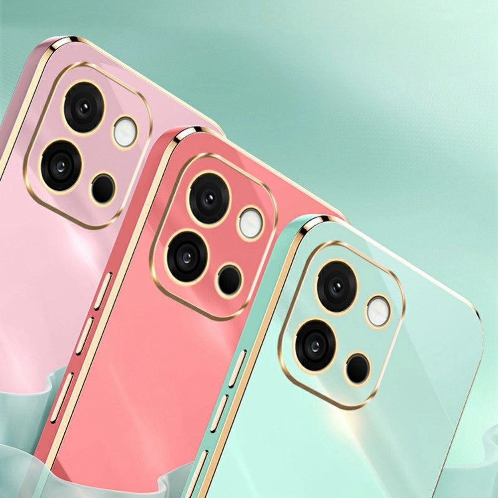 XINLI For OnePlus 13T 5G Case TPU Phone Cover with Electroplating Frame