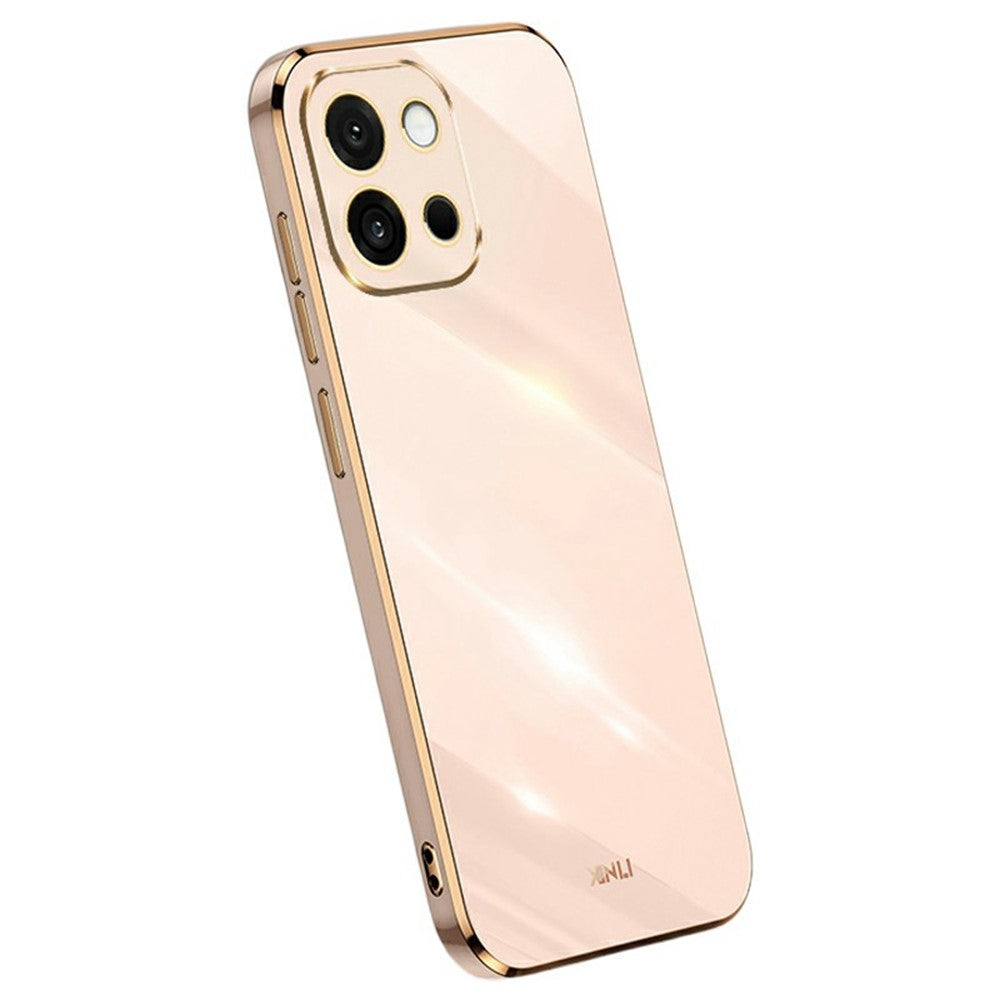 XINLI For OnePlus 13T 5G Case TPU Phone Cover with Electroplating Frame