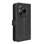 For Honor Power 5G Leather Wallet Case with Strap Diamond Texture Phone Cover