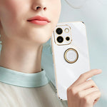 XINLI For OnePlus 13T 5G Case Ring Kickstand Electroplating TPU Phone Cover