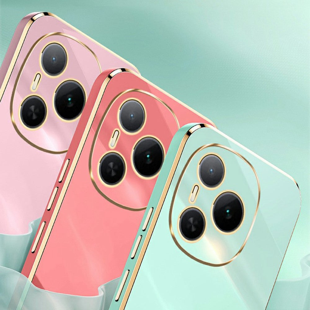 XINLI For Honor Power 5G Case TPU Phone Cover with Electroplating Frame