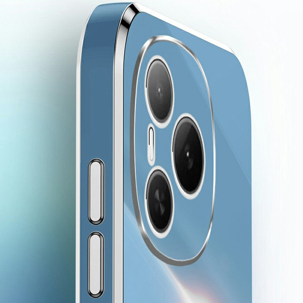 XINLI For Honor Power 5G Case TPU Phone Cover with Electroplating Frame