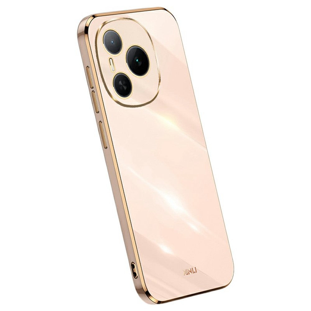XINLI For Honor Power 5G Case TPU Phone Cover with Electroplating Frame