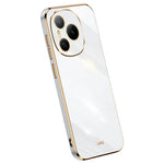 XINLI For Honor Power 5G Case TPU Phone Cover with Electroplating Frame