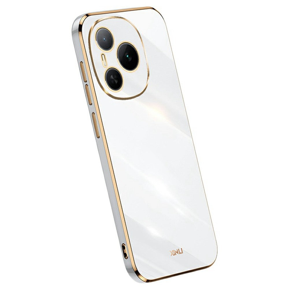 XINLI For Honor Power 5G Case TPU Phone Cover with Electroplating Frame