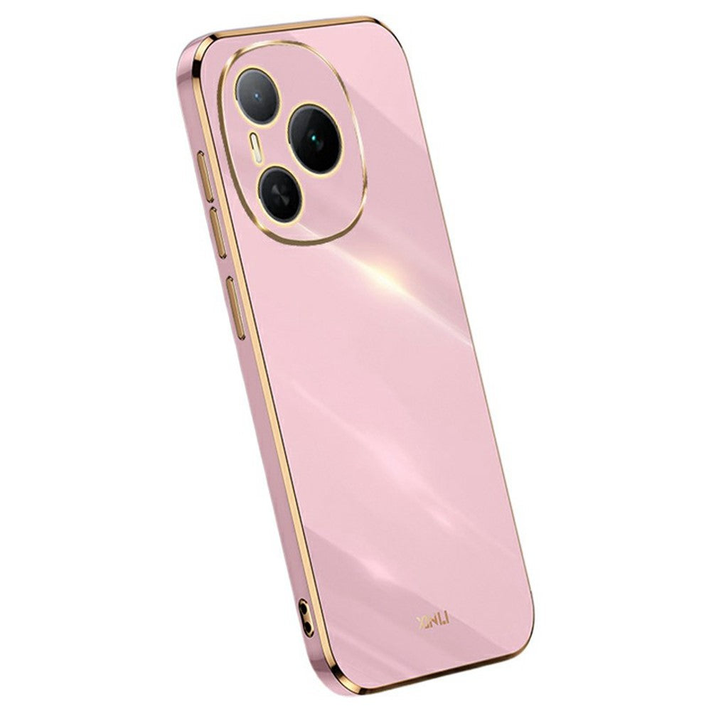 XINLI For Honor Power 5G Case TPU Phone Cover with Electroplating Frame