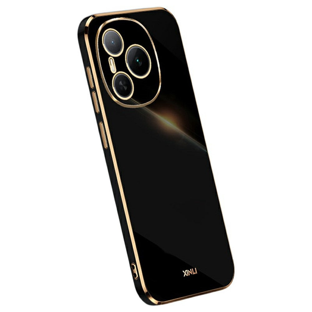 XINLI For Honor Power 5G Case TPU Phone Cover with Electroplating Frame