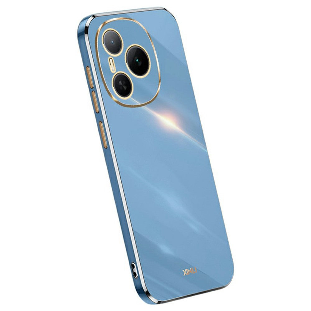 XINLI For Honor Power 5G Case TPU Phone Cover with Electroplating Frame