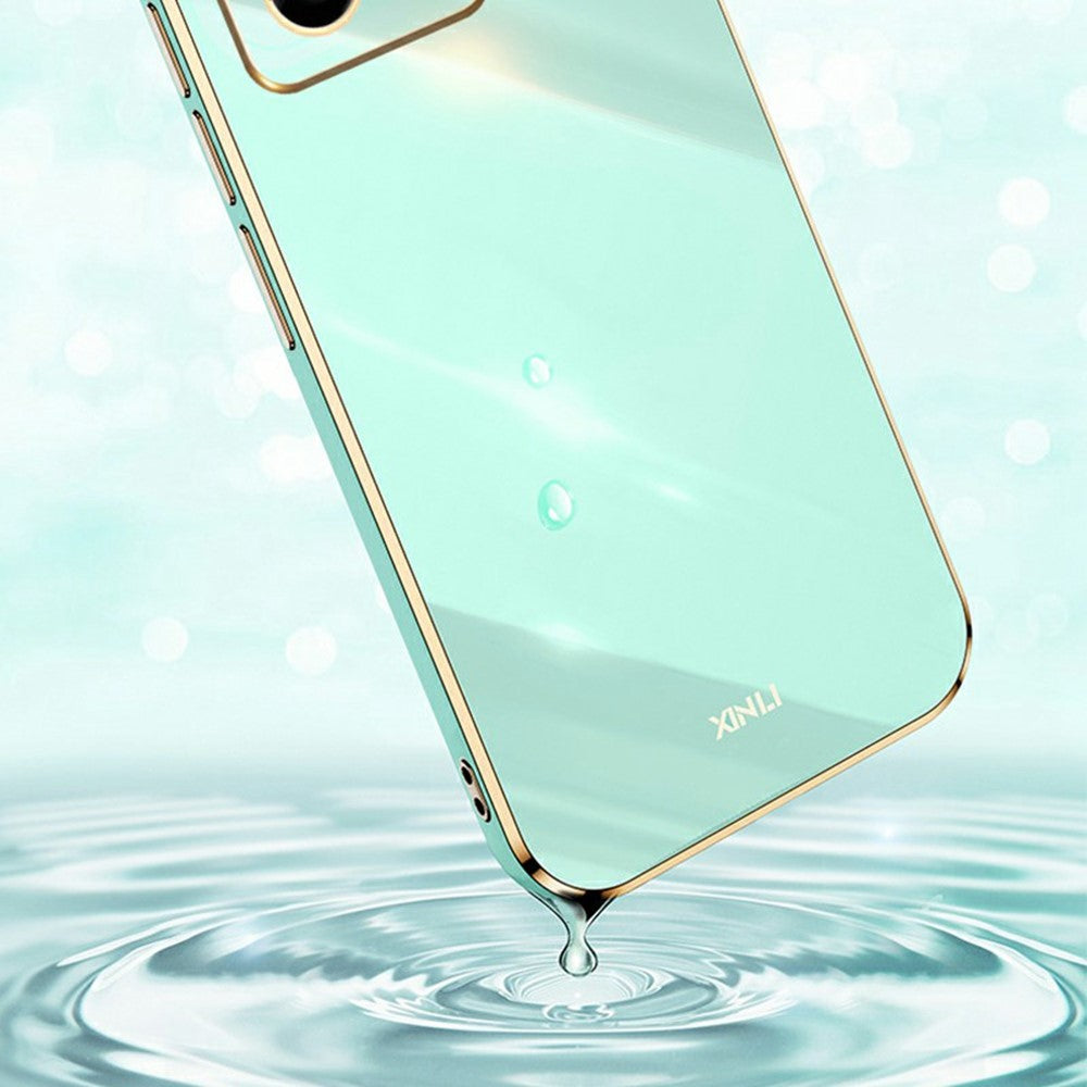 XINLI For Honor X60 GT 5G Case TPU Phone Cover with Electroplating Frame