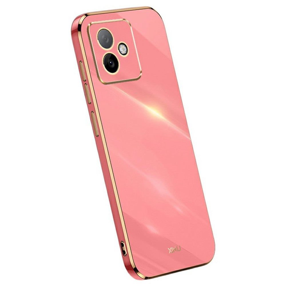 XINLI For Honor X60 GT 5G Case TPU Phone Cover with Electroplating Frame