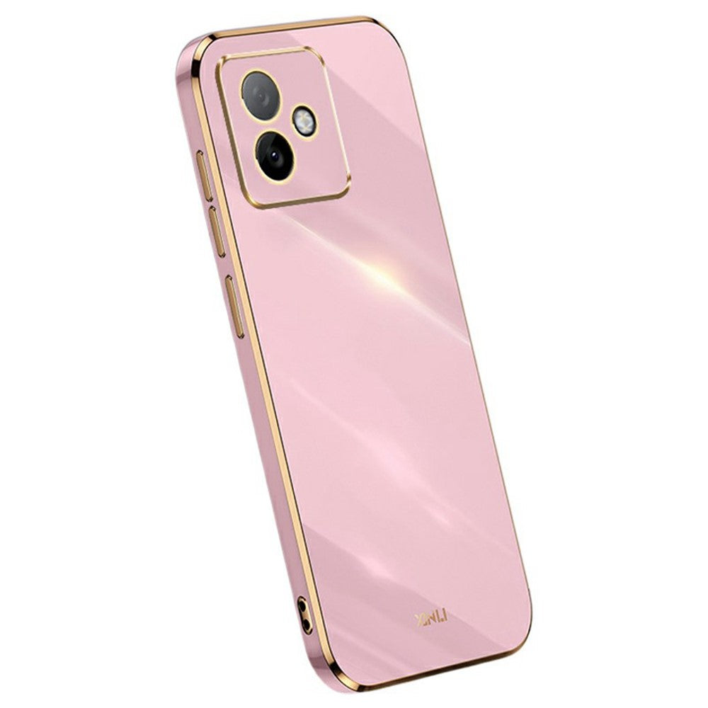 XINLI For Honor X60 GT 5G Case TPU Phone Cover with Electroplating Frame