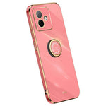 XINLI For Honor X60 GT 5G Case Ring Kickstand Electroplating TPU Phone Cover