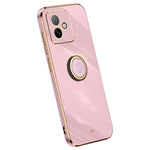 XINLI For Honor X60 GT 5G Case Ring Kickstand Electroplating TPU Phone Cover
