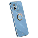 XINLI For Honor X60 GT 5G Case Ring Kickstand Electroplating TPU Phone Cover