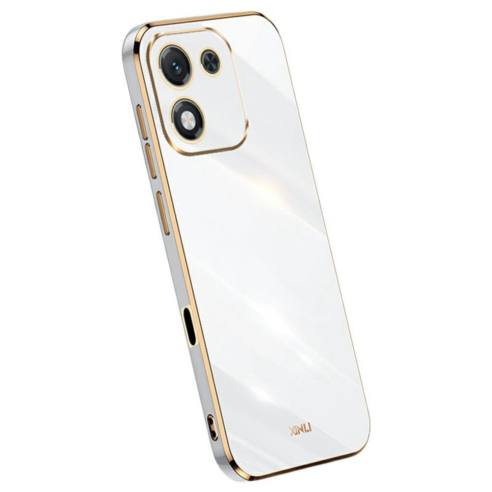 XINLI For Honor X70i Case TPU Phone Cover with Electroplating Frame