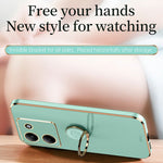 XINLI For Xiaomi Poco M7 Pro 5G Case Ring Kickstand Electroplating TPU Phone Cover