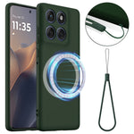 Motorola Edge 60s 5G / Motorola Edge 60 Fusion 5G / Motorola Edge 60 5G magnetiskt skal fallskyddande flytande silikonmobilskal