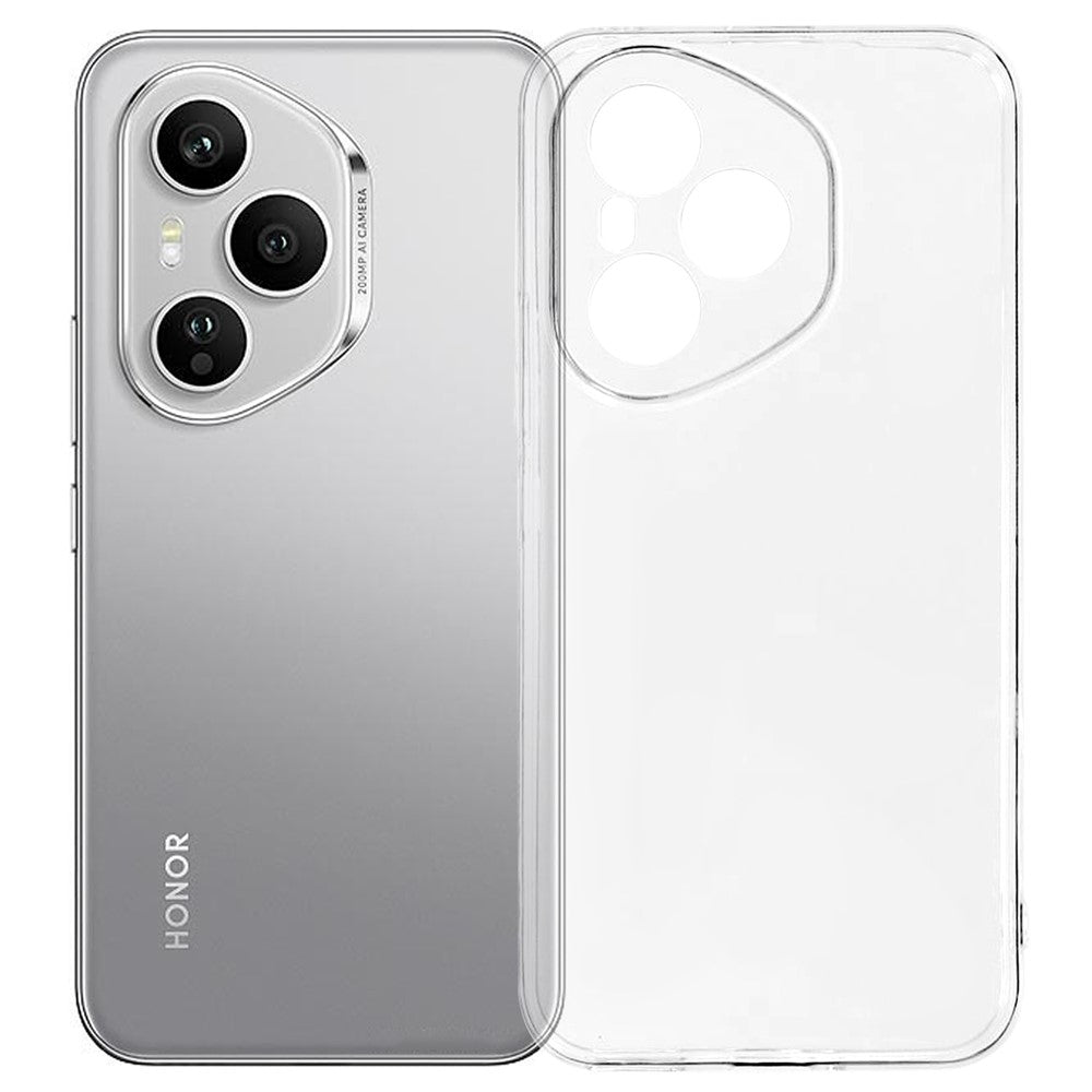 For Honor 400 Pro 5G (Global) Back Cover Ultra Thin Flexible TPU Clear Phone Case