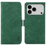 ABEEL Til iPhone 18 Pro Max / 17 Pro Max Cover PU Læder Folio Stativ Visning RFID Blokerende Telefoncover